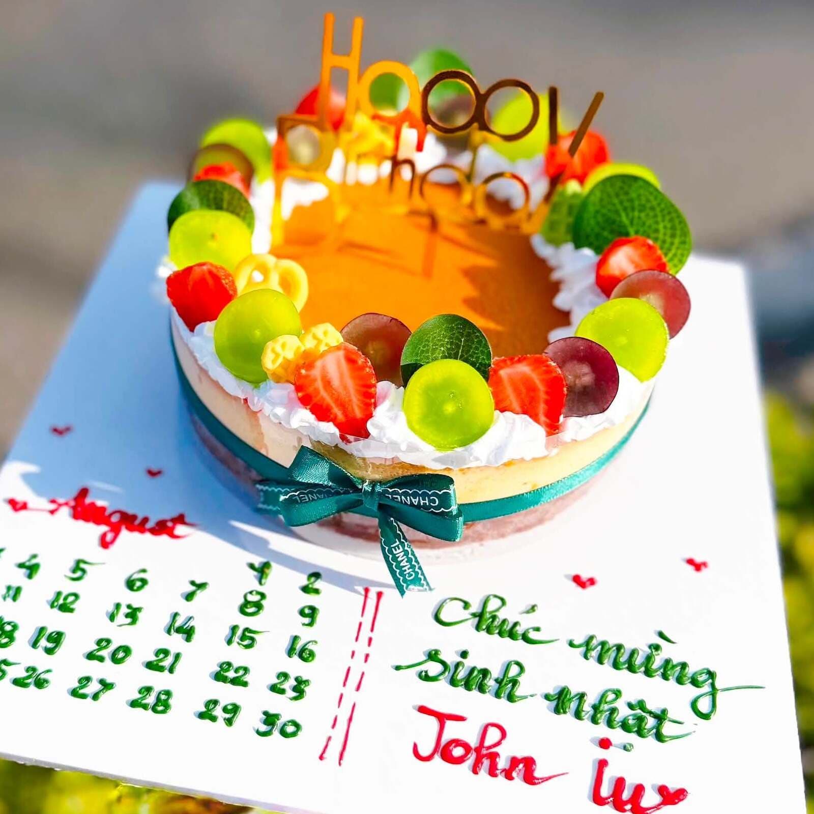 Bánh Sinh Nhật Gato Flan size 18cm