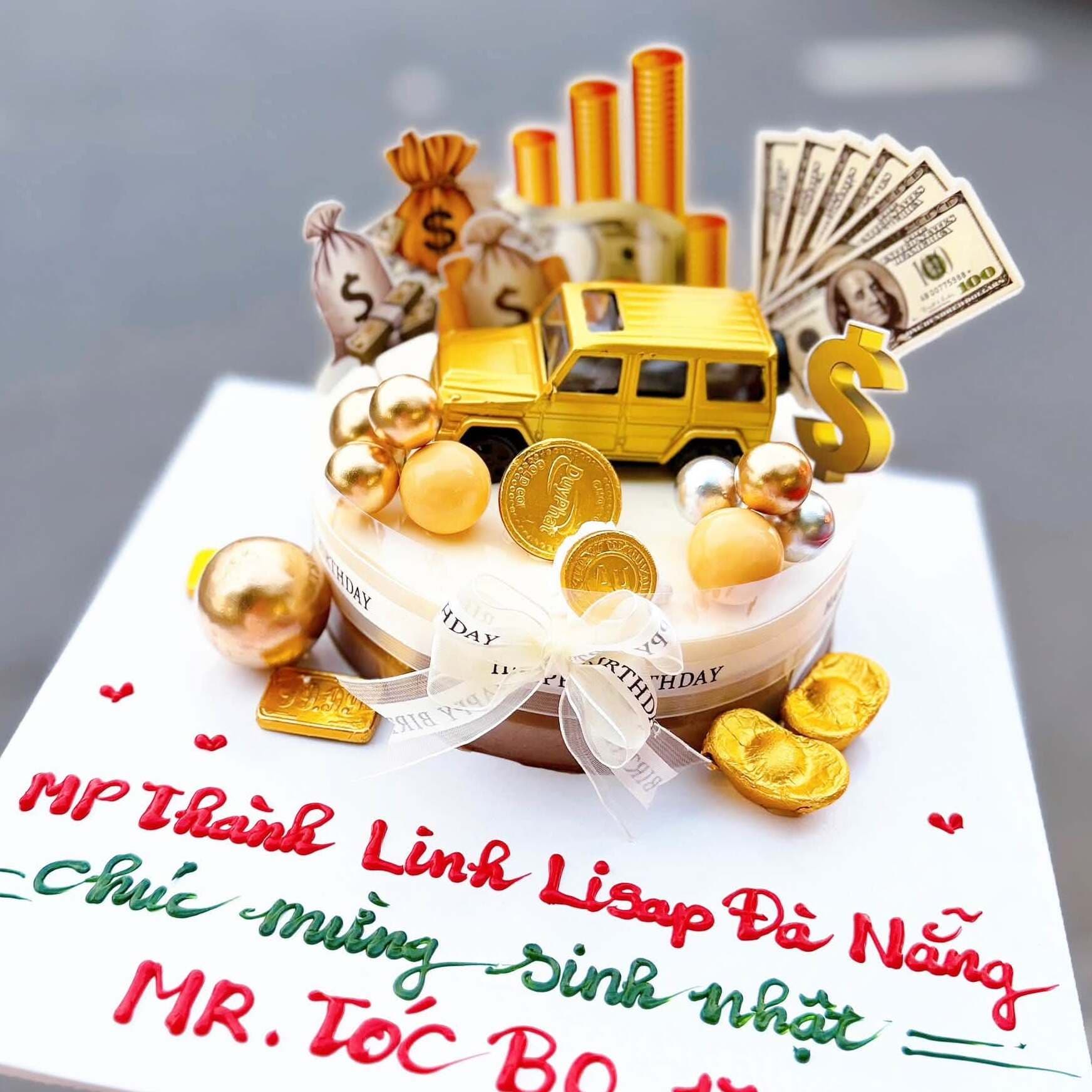 Bánh Sinh Nhật Rau Cau Flan size 16cm — mẫu 2