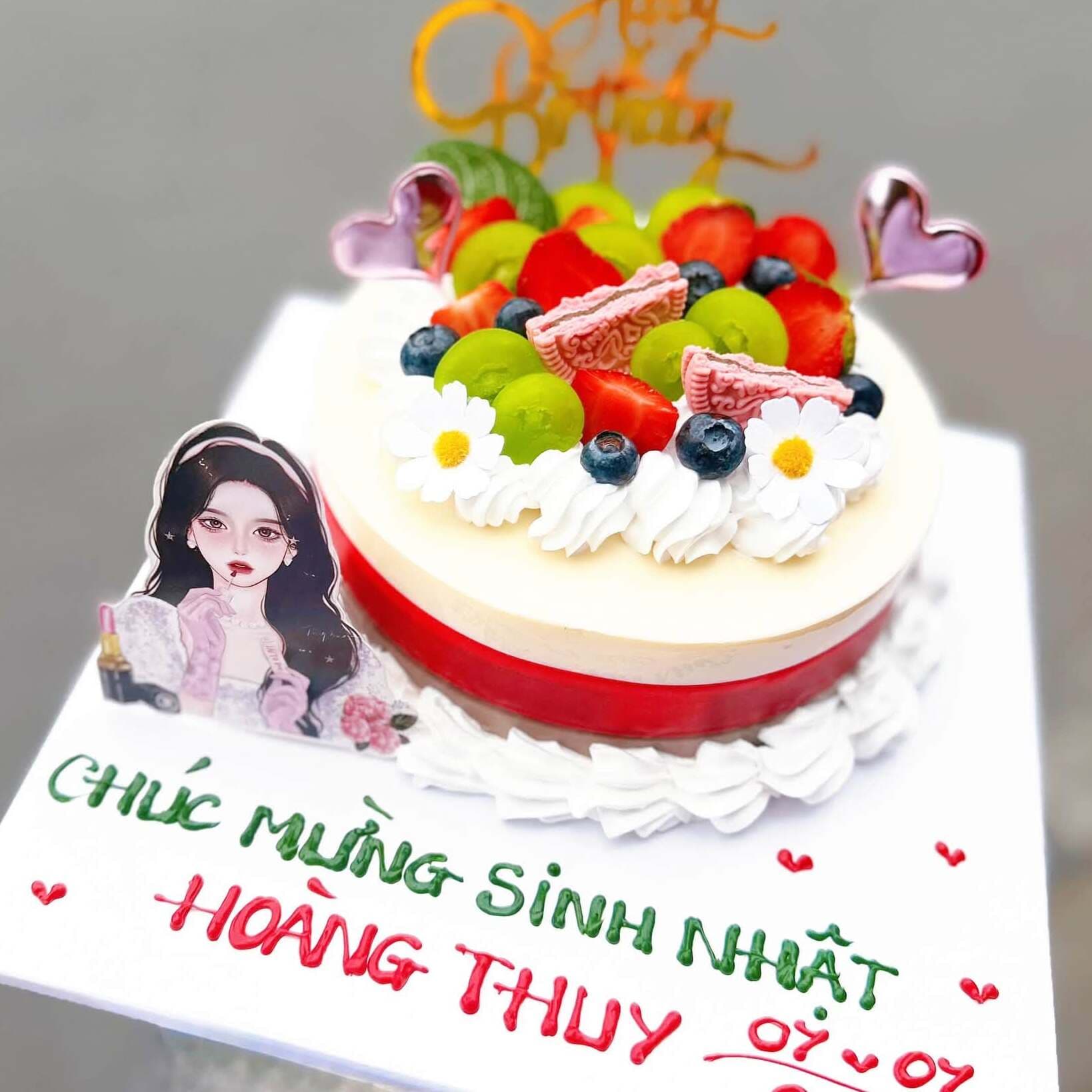 Bánh Sinh Nhật Rau Câu Flan