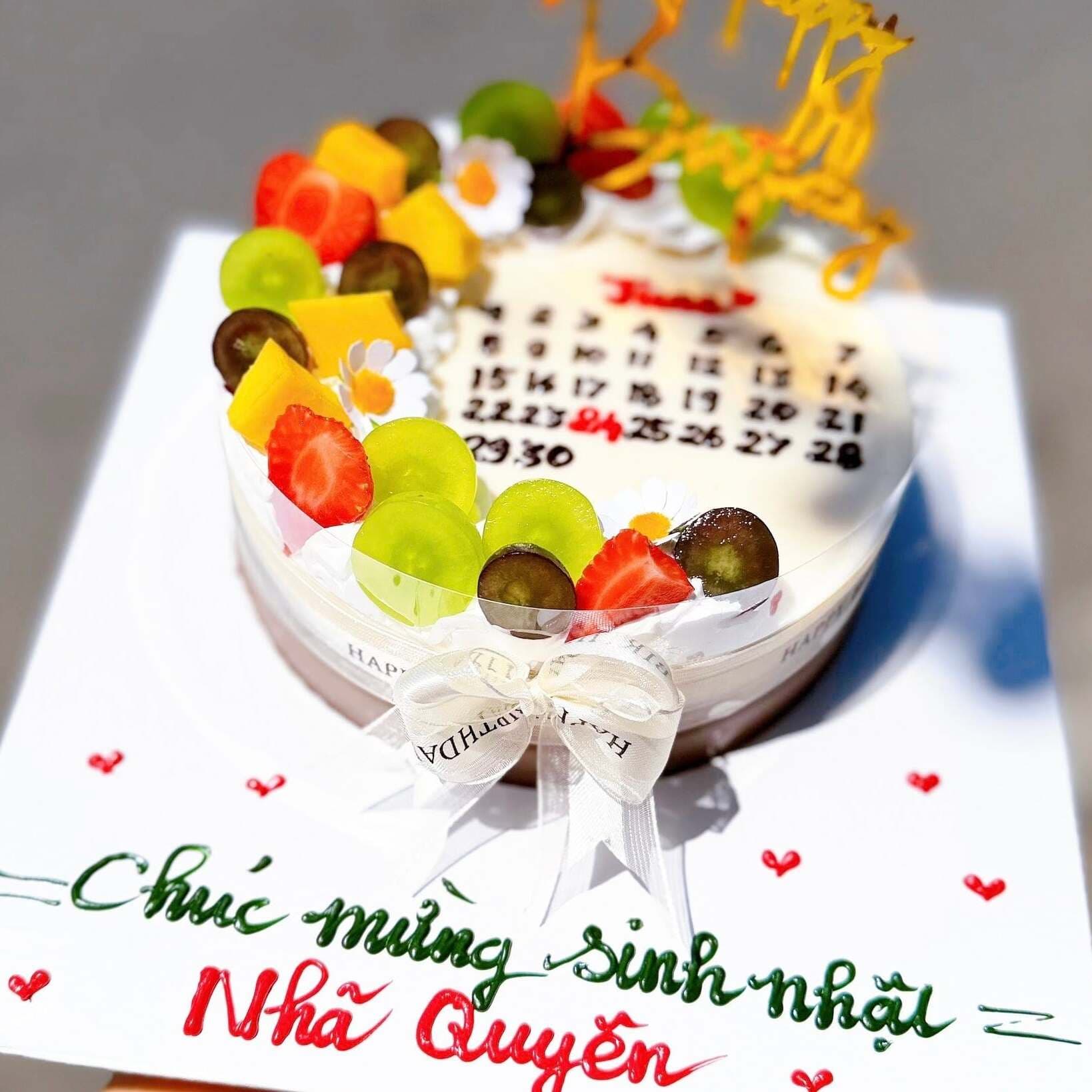 Bánh Sinh Nhật Rau Câu Flan — mẫu 8